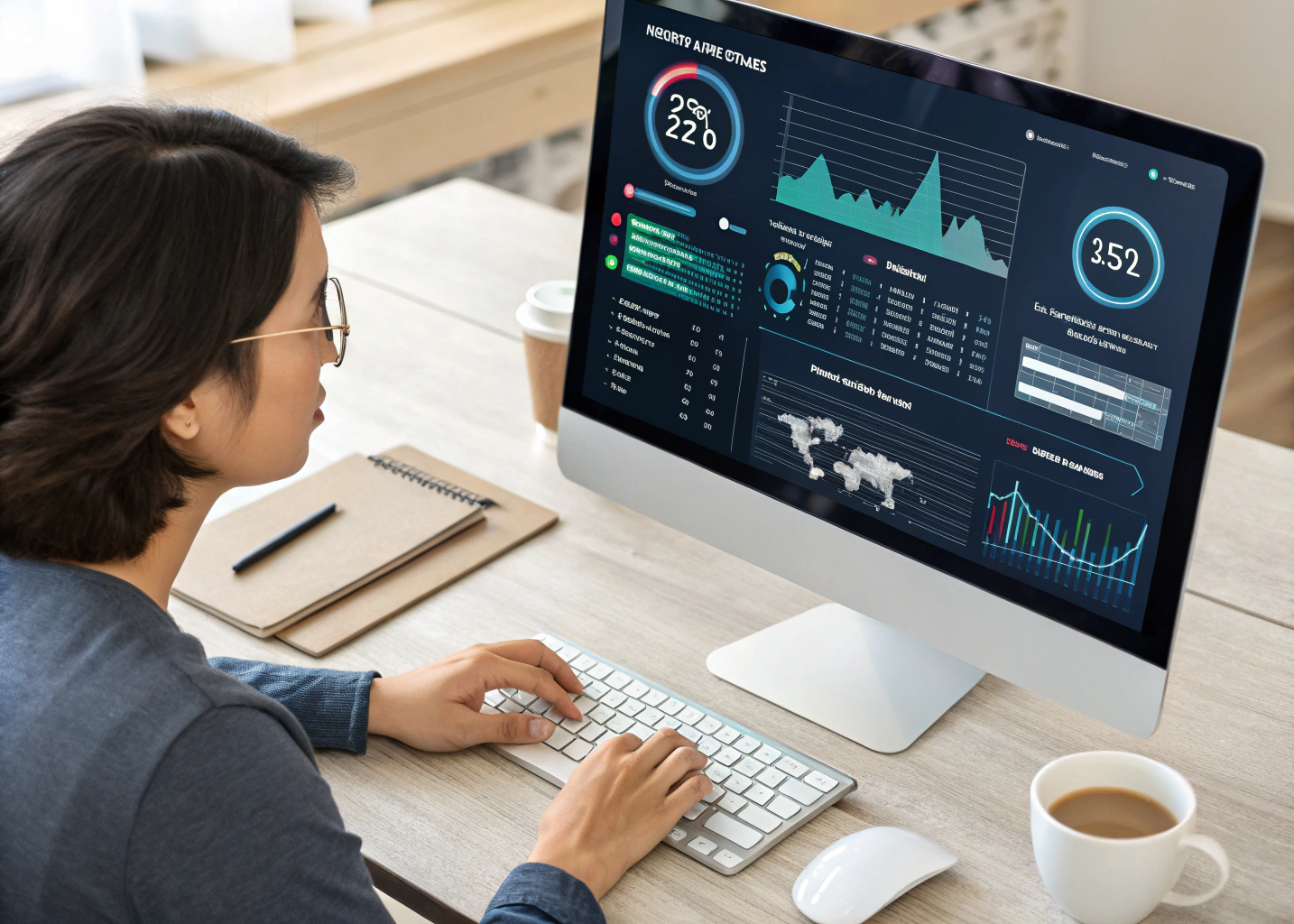 AI-powered keyword research and content strategy interface