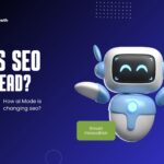 Visual representation of Google AI Search disrupting traditional SEO, with AI delivering answers directly and reducing website traffic.